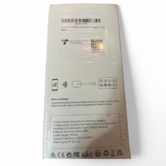 Wireless Android Auto Adapter Dongle Auto Linker Wireless Car Adapter - Picture 3 of 5